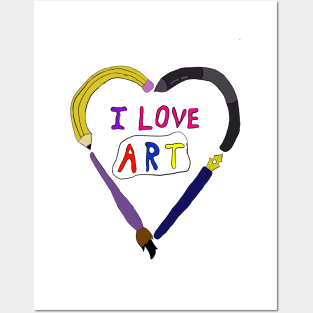 I love Art! Posters and Art